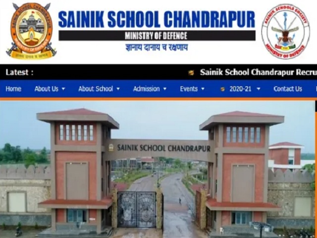 sainik-school-chandrapur-recruitment-2021-notification-out-for-tgt